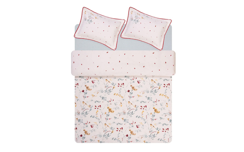 200X220 AVILA RNF DUVET COVER SET - WHITE